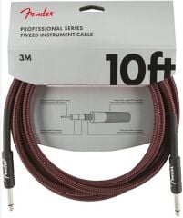 Fender Professional 3M Kırmızı Tweed Enstrüman Kablosu