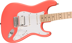 Squier Sonic Stratocaster HSS Akçaağaç Tahitian Coral Elektro Gitar