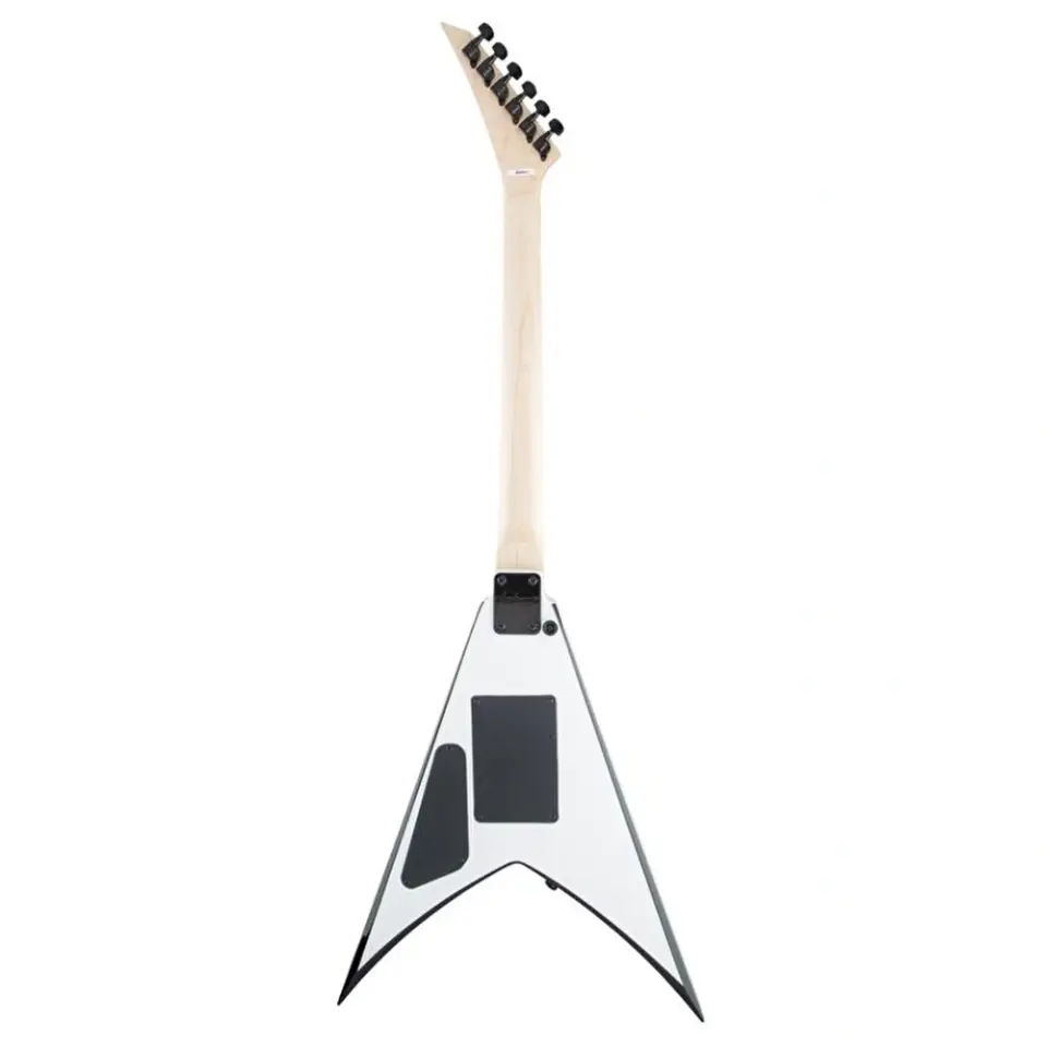 Jackson JS Serisi King V™ JS32 Amaranth Klavye White w/ Black Bevels