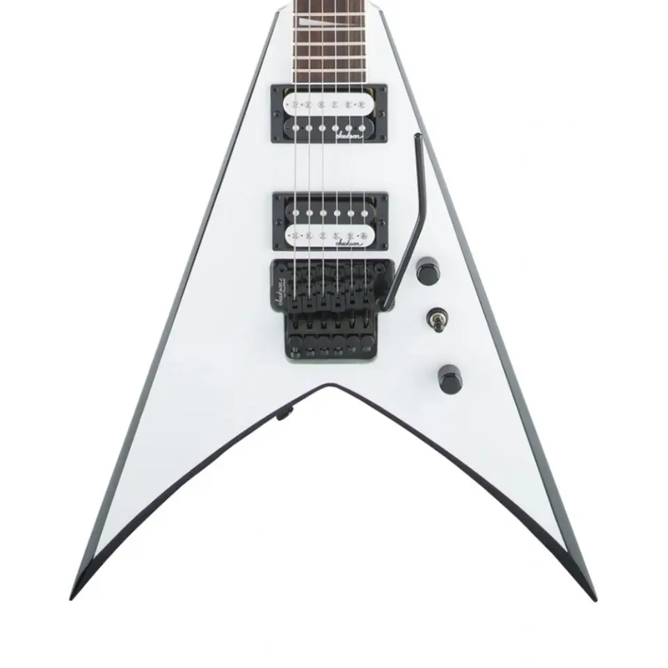 Jackson JS Serisi King V™ JS32 Amaranth Klavye White w/ Black Bevels