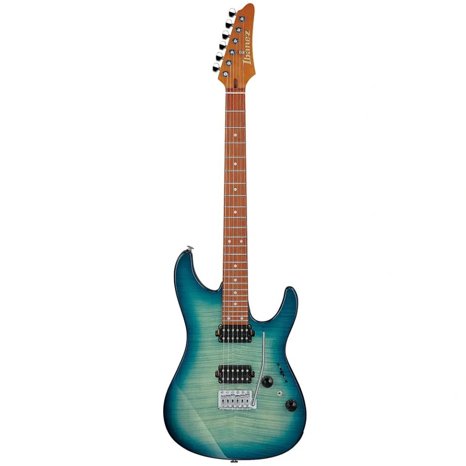 IBANEZ AZ24S1F-TXB Transparent Turquoise Burst Elektro Gitar