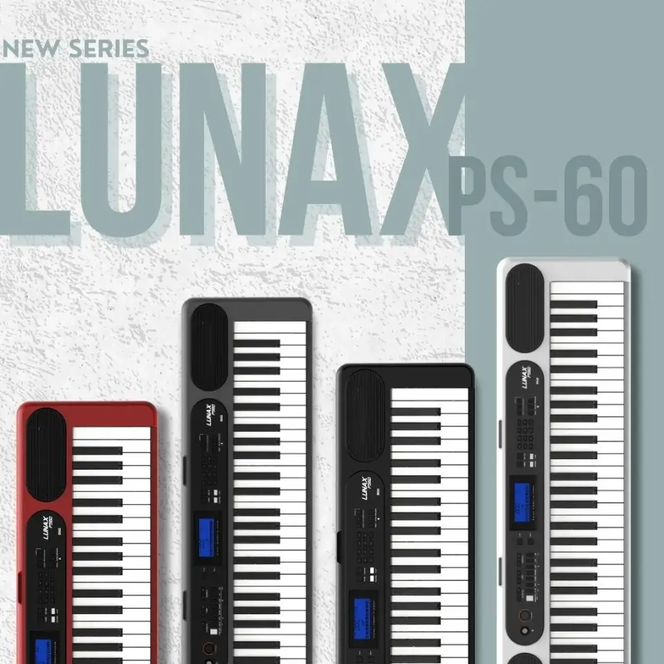 Lunax PS-60 Tuş Hassasiyetli Org - 61 Tuş