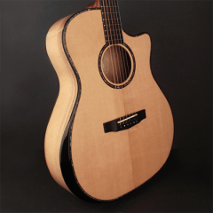 Cort GA-MY Bevel Natural Glossy Elektro Akustik Gitar