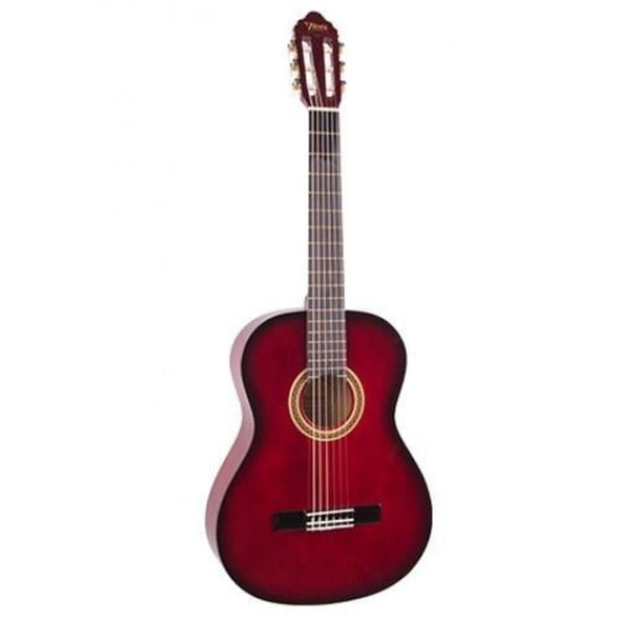 Valencia Kırmızı 3/4 Klasik Gitar VC103TRDS