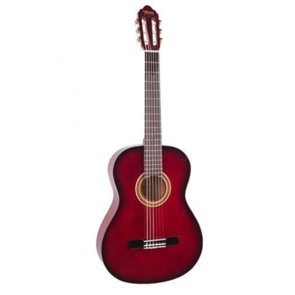 Valencia Kırmızı 3/4 Klasik Gitar VC103TRDS