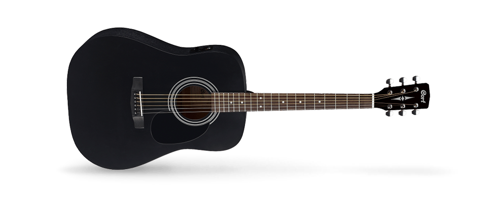 Cort AD810E-BKS Elektro Akustik Gitar