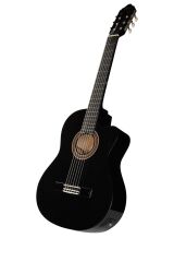Valencia VC104TCEBK Elektro Klasik Gitar - Siyah