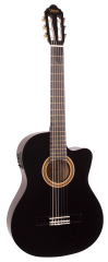 Valencia VC104TCEBK Elektro Klasik Gitar - Siyah