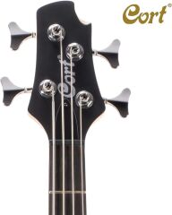 Cort AB4PLUSBK Bas Gitar, AKTİF - SİYAH