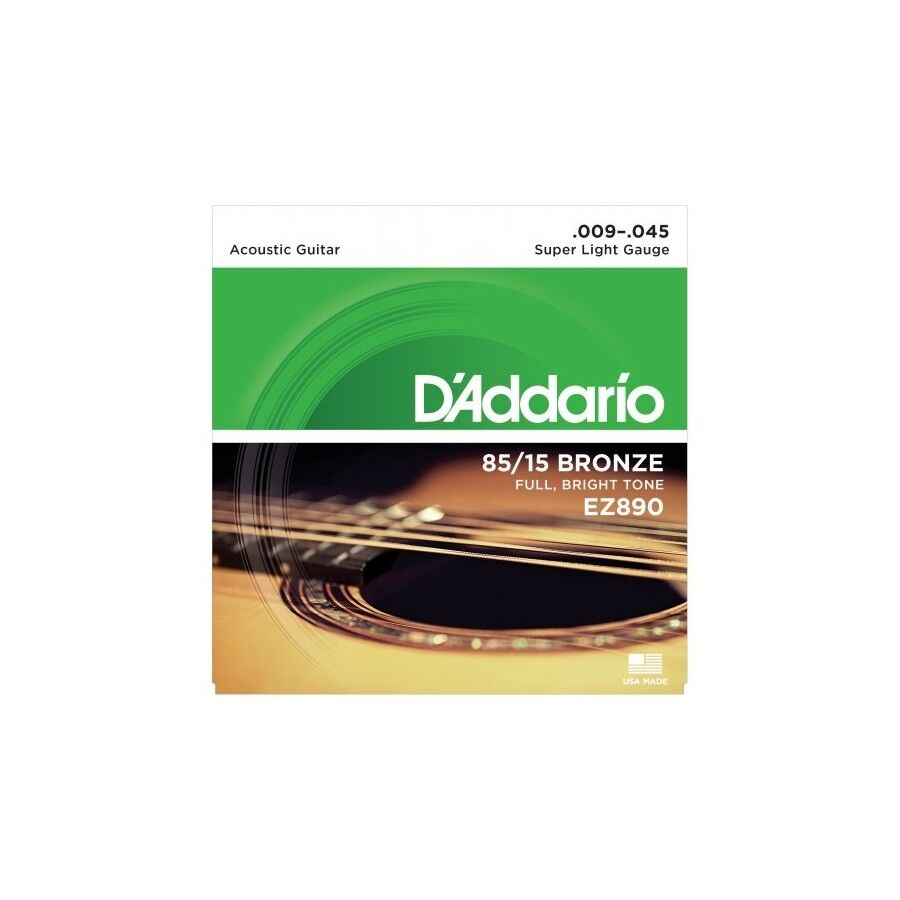 D'addario EZ890 Akustik Gitar Teli (09-45)
