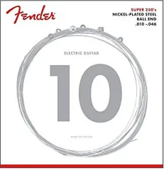 Fender Super 250's Nickel Plated Steel Ball End 250R Elektro Gitar Teli (10-46)