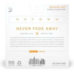 D'addario XSE1046 Nikel Kaplamalı Regular Light Elektro Gitar Teli (10-46)
