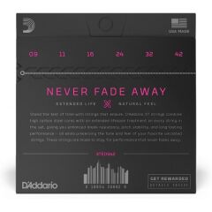 D'addario XTE0942 Nikel Kaplamalı Super Light Elektro Gitar Teli (09-42)