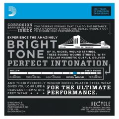 D'Addario EXL120 Super Light Elektro Gitar Teli (9-42)