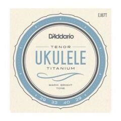 D'Addario EJ87T Titanium Tenor Ukulele Teli