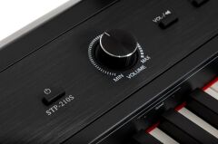 STRAUSS STP-210S BK-ST ELEKTRONİK PİYANO SİYAH (STANDLI)