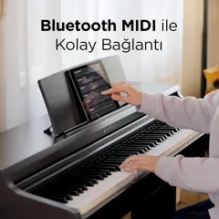 KAWAI KDP120W Beyaz Dijital Duvar Piyanosu