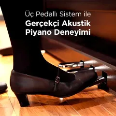 KAWAI KDP120W Beyaz Dijital Duvar Piyanosu