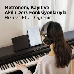 KAWAI KDP120W Beyaz Dijital Duvar Piyanosu