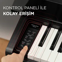 KAWAI KDP75 Beyaz Dijital Duvar Piyanosu