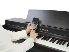 KAWAI CN201B Siyah Dijital Duvar Piyanosu