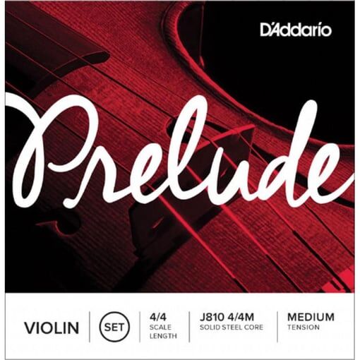 D'Addario J810 4/4M Prelude Keman Teli