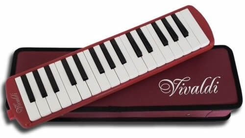 Vivaldi 32 Tuşlu Melodika Kırmızı