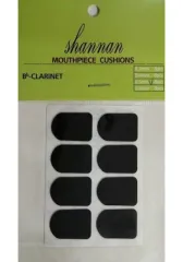Shannan 0.5mm Klarnet Dişlik 8 Adet Siyah