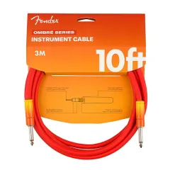 Fender 10 ft Ombré Tequila Sunrise Enstrüman Kablosu (3m)