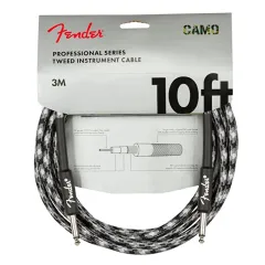Fender Professional Series Cable 10' Winter Camo Kablo 3m