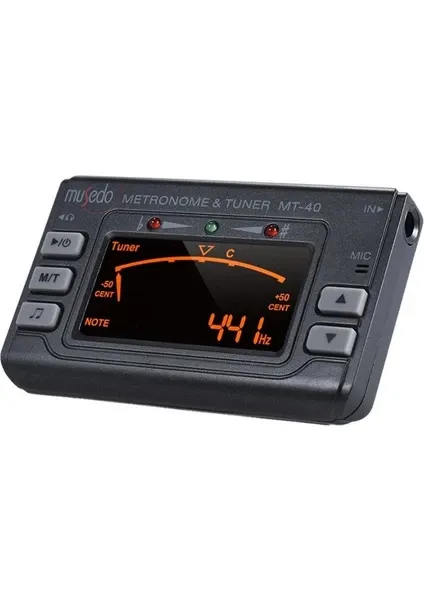 Musedo MT-40 Kromatik Metronom-Tuner Akort Cihazı