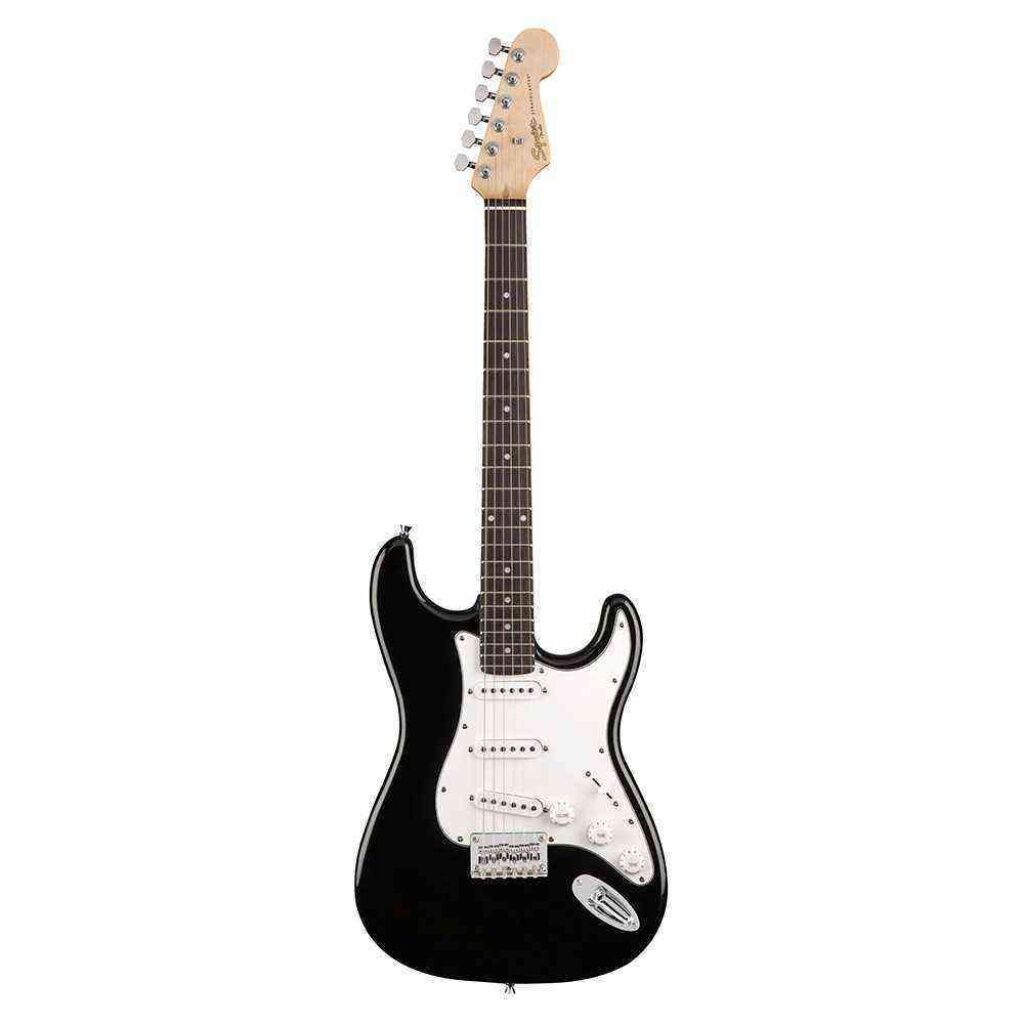 Fender Squier MM Strat BLK Siyah Elektro Gitar