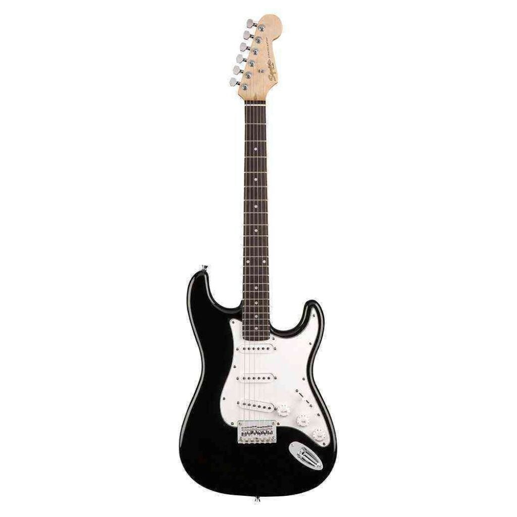 Fender Squier MM Strat BLK Siyah Elektro Gitar