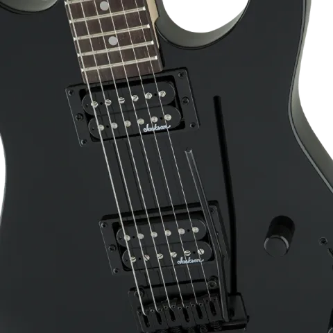 Jackson JS11 Dinky 2-Point Tremolo Amaranth Klavye Gloss Black Elektro Gitar