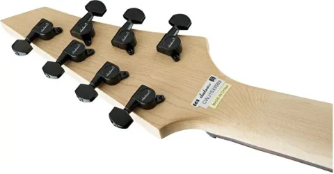 Jackson JS Dinky Arch Top JS22-7 DKA HT Amaranth Klavye Satin Black 7 Telli Elektro Gitar