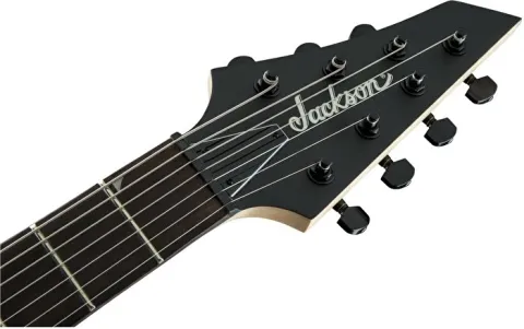 Jackson JS Dinky Arch Top JS22-7 DKA HT Amaranth Klavye Satin Black 7 Telli Elektro Gitar
