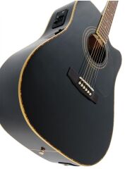 Cort AD880CEBK Cort Siyah Elektro Akustik Gitar