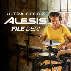 ALESIS Nitro MAX 8 Parça Elektronik Davul Seti - Bluetooth ve BFD Sesleri Dahil