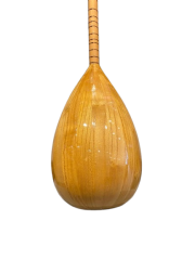 Yaprak Dut Saz - Parlak Kısa Sap (Kılıflı)