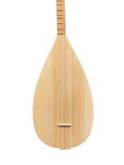 Yaprak Dut Saz - Parlak Uzun Sap (Kılıflı)