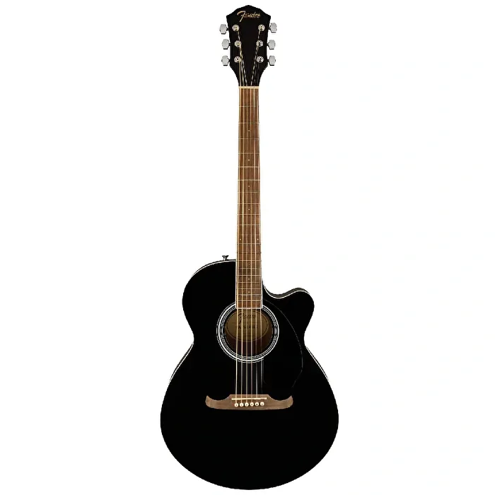 Fender FA-135CE Concert Black Elektro Akustik Gitar