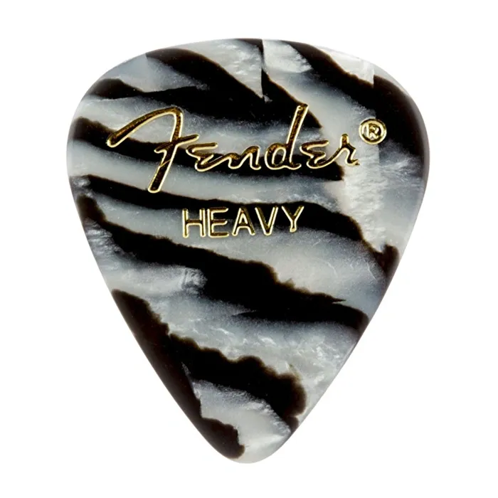 Fender Premium 351 Shape Heavy Zebra Desenli Pena / Sert