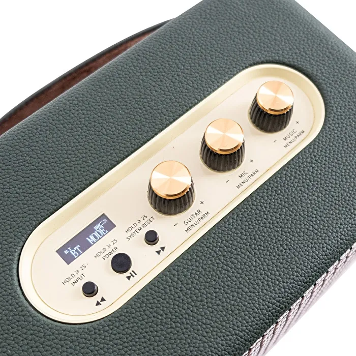 KOZMOS Aura-30 Uygulama ile Kontrol Edilebilen Akustik Enstrüman Amfisi ve Bluetooth Hoparlör