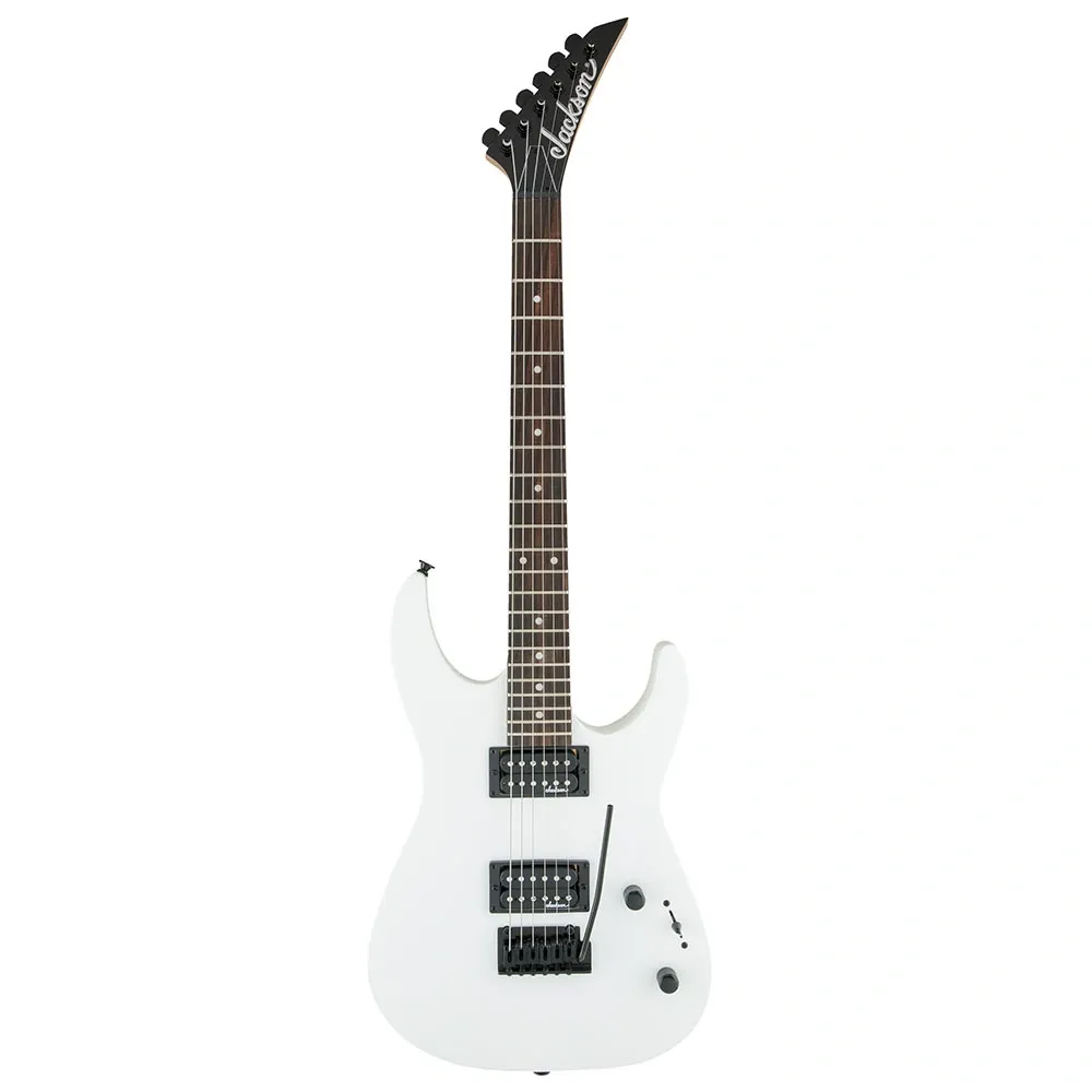 Jackson JS11 Dinky 2-Point Tremolo Amaranth Klavye Beyaz Elektro Gitar