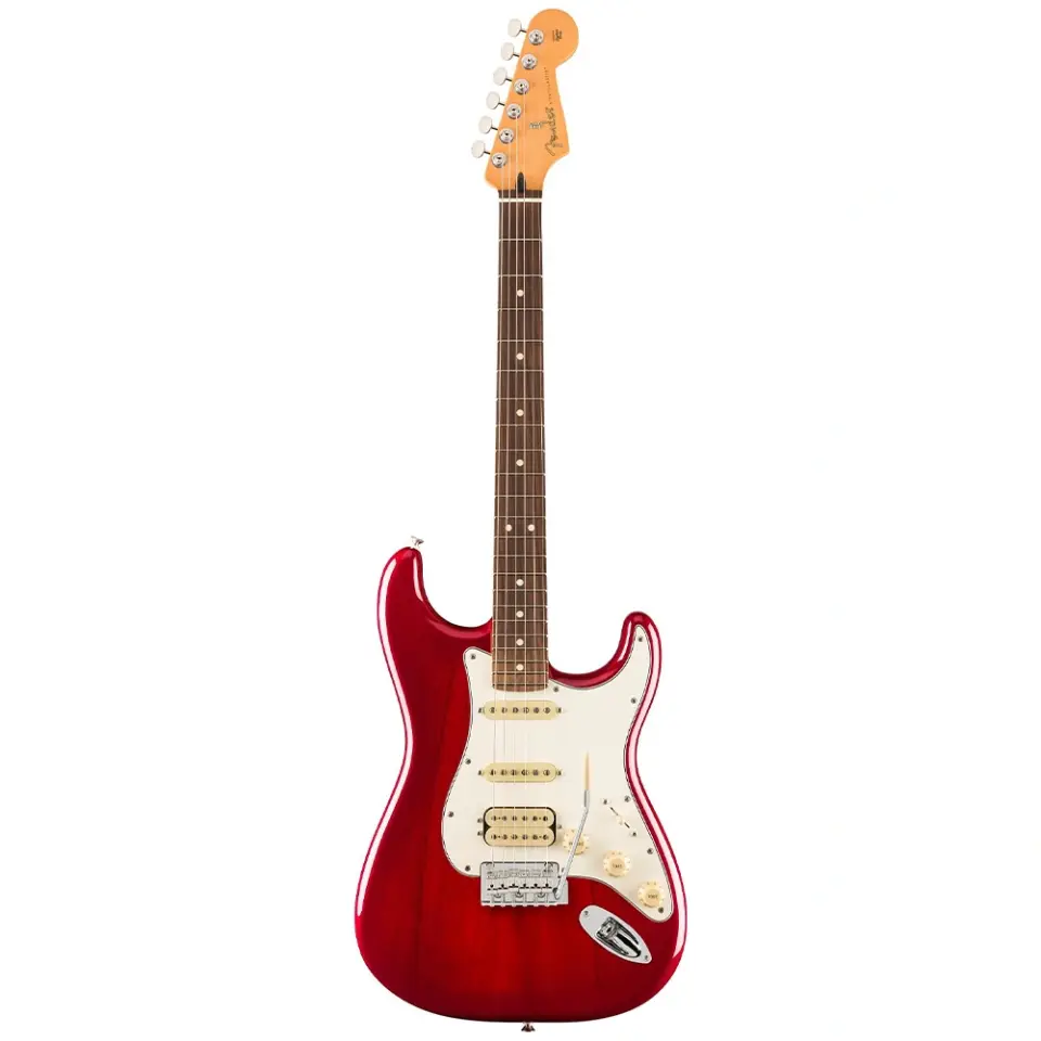 Fender Player II Stratocaster HSS Chambered Mahogany Gövde Gülağacı Klavye Transparent Cherry Burst Elektro Gitar