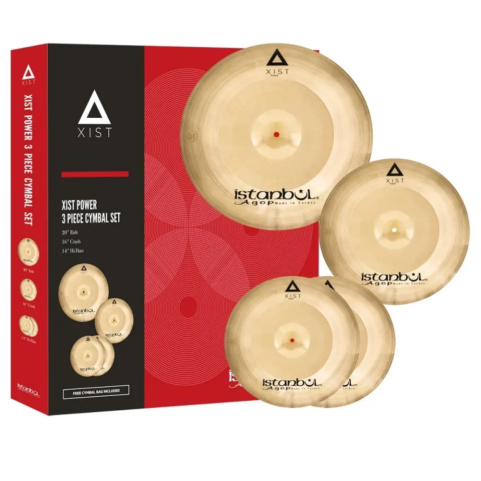 İSTANBUL AGOP IXPWS3 - Xist Power 3'lü Zil Seti