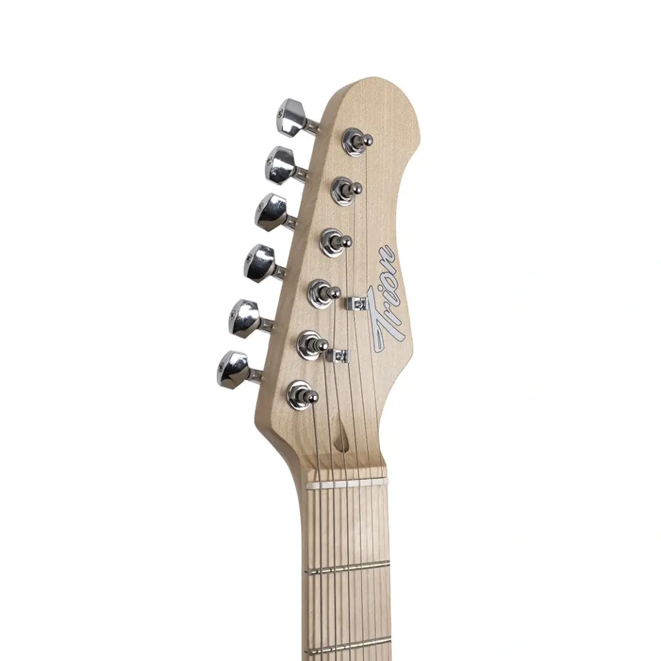 Trion TGP-112-BK Aksesuar ve Amfi Dahil Siyah Elektro Gitar Seti