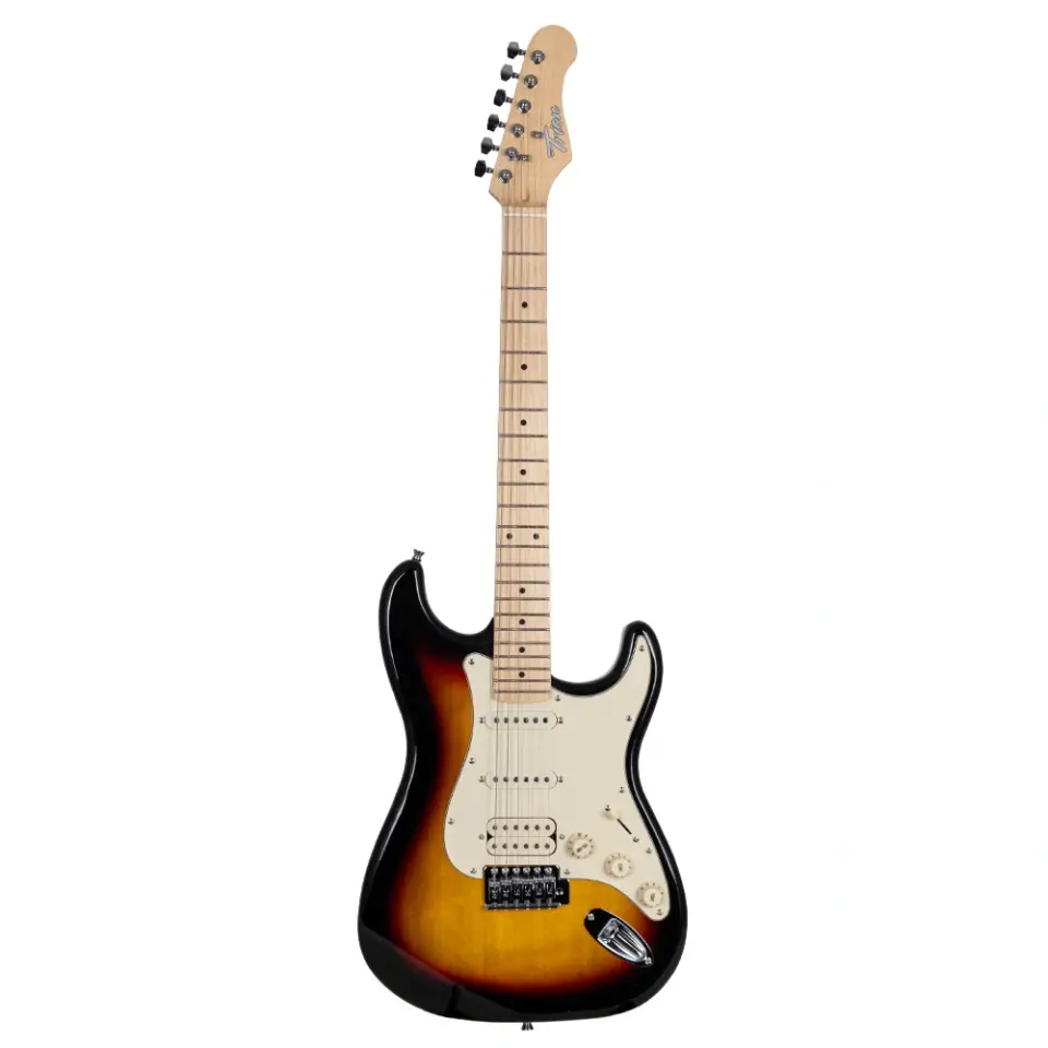 Trion TGP-112-SB Aksesuar ve Amfi Dahil Beyaz Elektro Gitar Seti